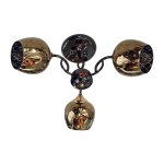 Люстра современная Экономсвет 31884/3BK+FGD FGD