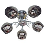 Люстра современная Экономсвет 31885/5CR CR