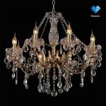 Люстра хрустальная Eurosvet 3188/8 золото