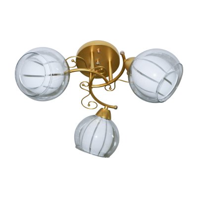 Люстра современная Экономсвет 31944/3MGD WT+CL