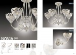 Светильник настенный бра Odeon light 3209/1W NOVIA
