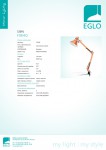 Настольная лампа для офиса Eglo 32091 FIRMO