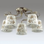 Люстра потолочная Odeon light 3216/5C ZARITTA