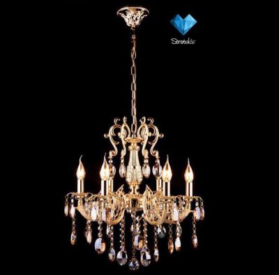 Люстра Eurosvet 3216/6 золото