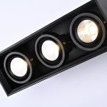 Встраиваемый Светодиодный Светильник Lumo L3 Black 4000 By Imperiumloft
