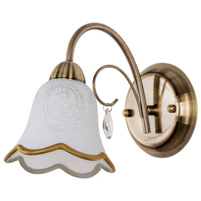 Светильник ЭкономСвет 32343/1wAB WT GD