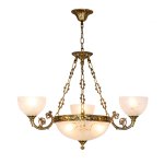 Люстра классическая Экономсвет 32358/3+3ABP WT