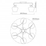 Светильник De Markt 324017606 Альфа