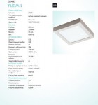 Встраиваемый светильник Eglo 32445 FUEVA 1