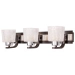 Светильник ЭкономСвет 32617/3wWENGE+CR WT