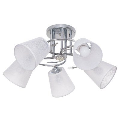 Потолочный светильник Экономсвет 3262/5CR WT