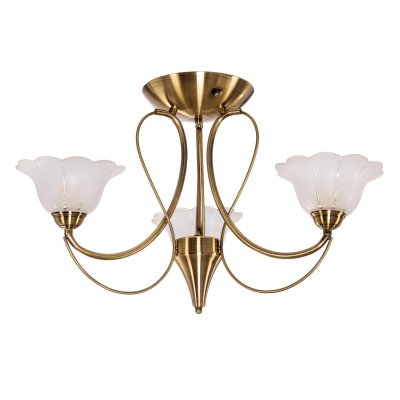 Люстра классическая Экономсвет 32725/3AB WT+CL