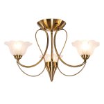 Люстра классическая Экономсвет 32725/3AB WT+CL