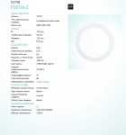 Светодиодная ультратонкая потолочная панель Eglo 32738 FUEVA-C