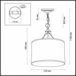 Светильник Odeon light 3293/1