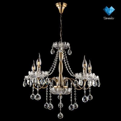 Люстра Eurosvet 3301/5 античная бронза