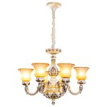 Люстра классическая Экономсвет 33056/6WT WT