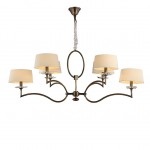 Люстра Newport 3306/C B/C без абажуров