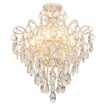 Люстра с хрусталем 33068/10WG+WT Экономсвет