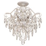 Люстра с хрусталем 33068/4WG+WT Экономсвет