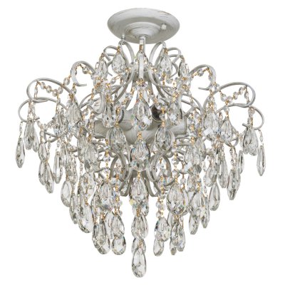 Люстра с хрусталем 33068/6WG+WT Экономсвет