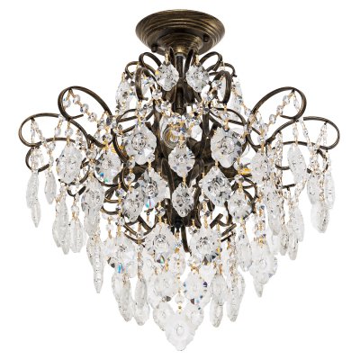 Светильник ЭкономСвет 33072/6BK+GD