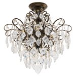 Светильник ЭкономСвет 33072/6BK+GD