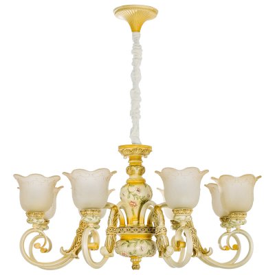 Люстра классическая Экономсвет 33090/8YL YL