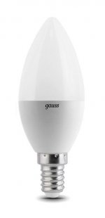 Лампа Gauss LED Elementary Candle 6W E14 2700K (3 лампы в упаковке)