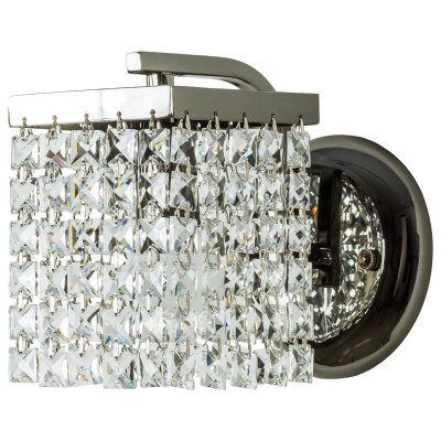 Светильник бра с хрусталем Экономсвет 33132/1wAN CL
