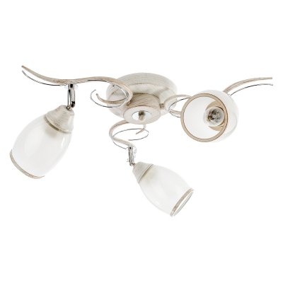 Светильник ЭкономСвет 33178/3WT+CR WT