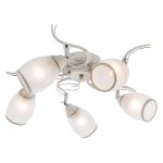 Светильник ЭкономСвет 33178/5WT+CR WT