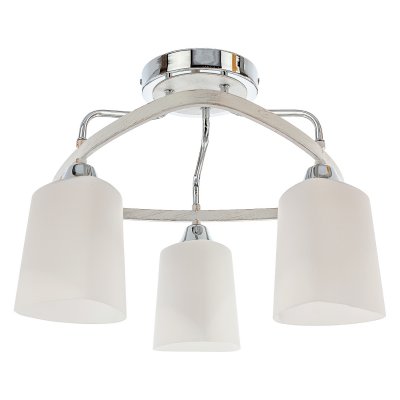 Потолочный светильник Экономсвет 33218/3CR+WT WT