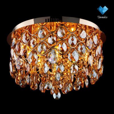 Люстра Eurosvet 3322/6L золото тонир