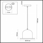 Светильник Odeon light 3357/1