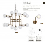Плафон стекло шар 100мм под резьбу G9 20мм Divinare 3360 DALLAS