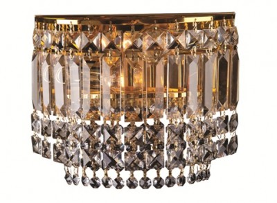 Светильник Eurosvet 3365/2 золото/прозрачный хрусталь Strotskis