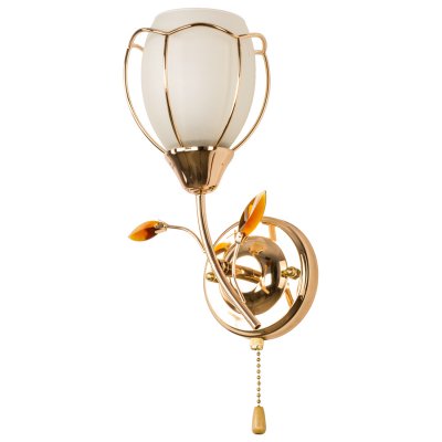 Светильник ЭкономСвет 33748/1wFGD WT BR