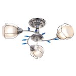 Люстра эконом Экономсвет 33748/3CR WT BL