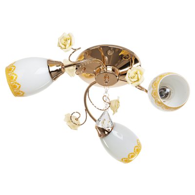 Люстра классическая Экономсвет 33830/3FGD BR