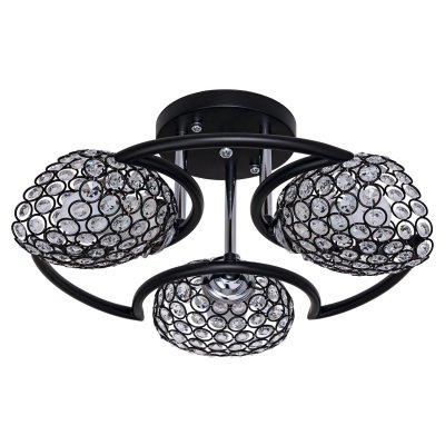 Потолочный светильник 33916/3BK+CR BK+CL Экономсвет Потолочный светильник 33916/3BK+CR BK+CL Экономсвет