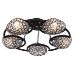 Потолочный светильник 33916/5BK+CR BK+CL Экономсвет