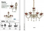 Люстра Odeon light 3394/8 DEZIRA