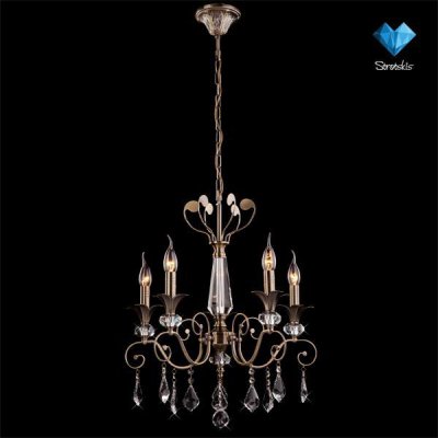 Люстра Eurosvet 3395/5 античная бронза