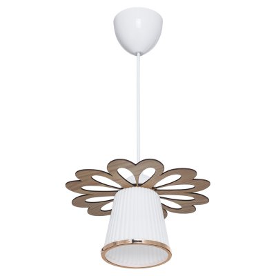 Подвесной светильник Экономсвет 342LM/1P FGD+BR WT