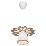 Подвесной светильник Экономсвет 342LM/1P FGD+BR WT