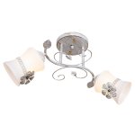 Люстра классическая Экономсвет 3430H/2WG WT+WG