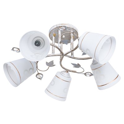 Светильник ЭкономСвет 3432H/5WG WT