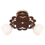 Светильник ЭкономСвет 343LM/2BR+FGD WT