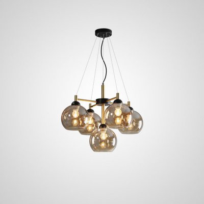 Подвесная люстра ETNA D57 Amber Подвесная люстра ETNA D57 Amber